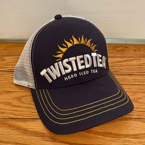 NWT Twisted Tea Hard Iced Tea Adjustable Velcro Trucker Hat